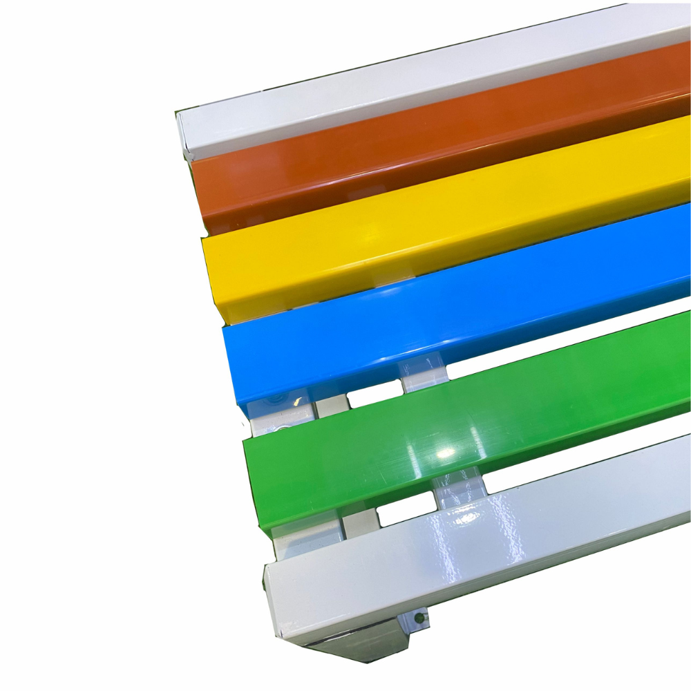 Casa Fiora Multi Color Wood Bench