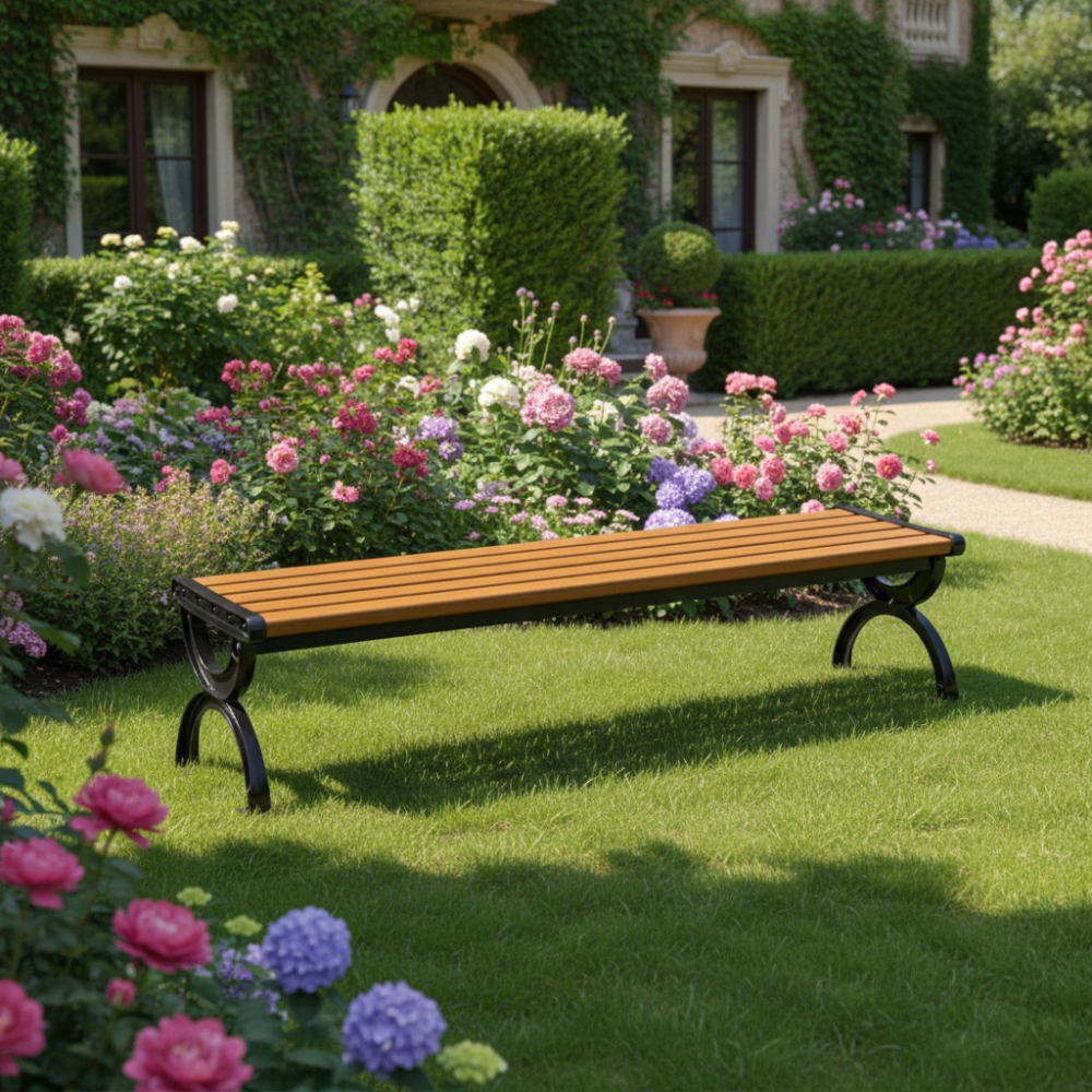 Casa Fiora Wood Garden Bench