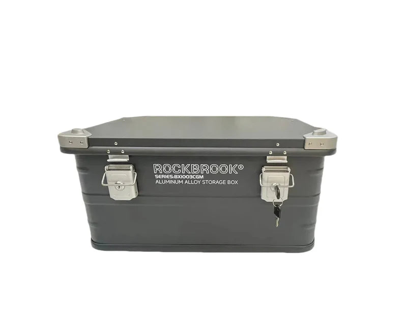 Casa Fiora Portable Storage Box 50L Camping Hand Box with Folding Stand Lock