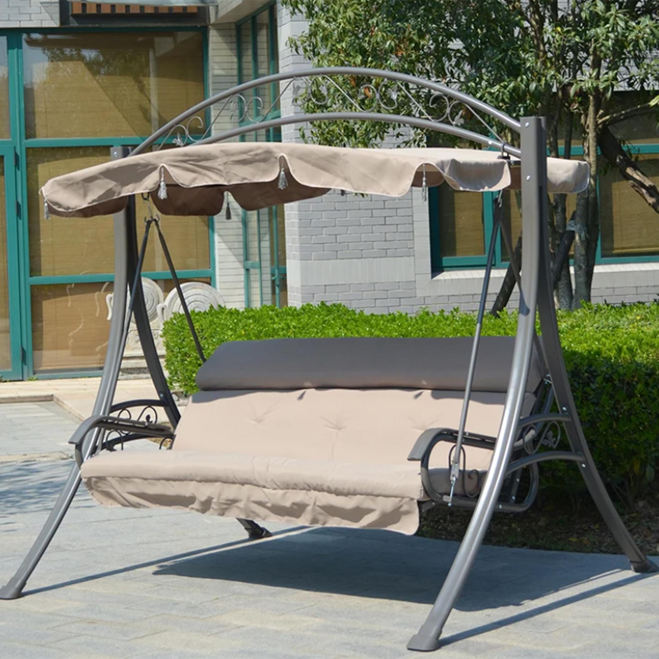 Swin 3-Seater Outdoor Swing with Cushion