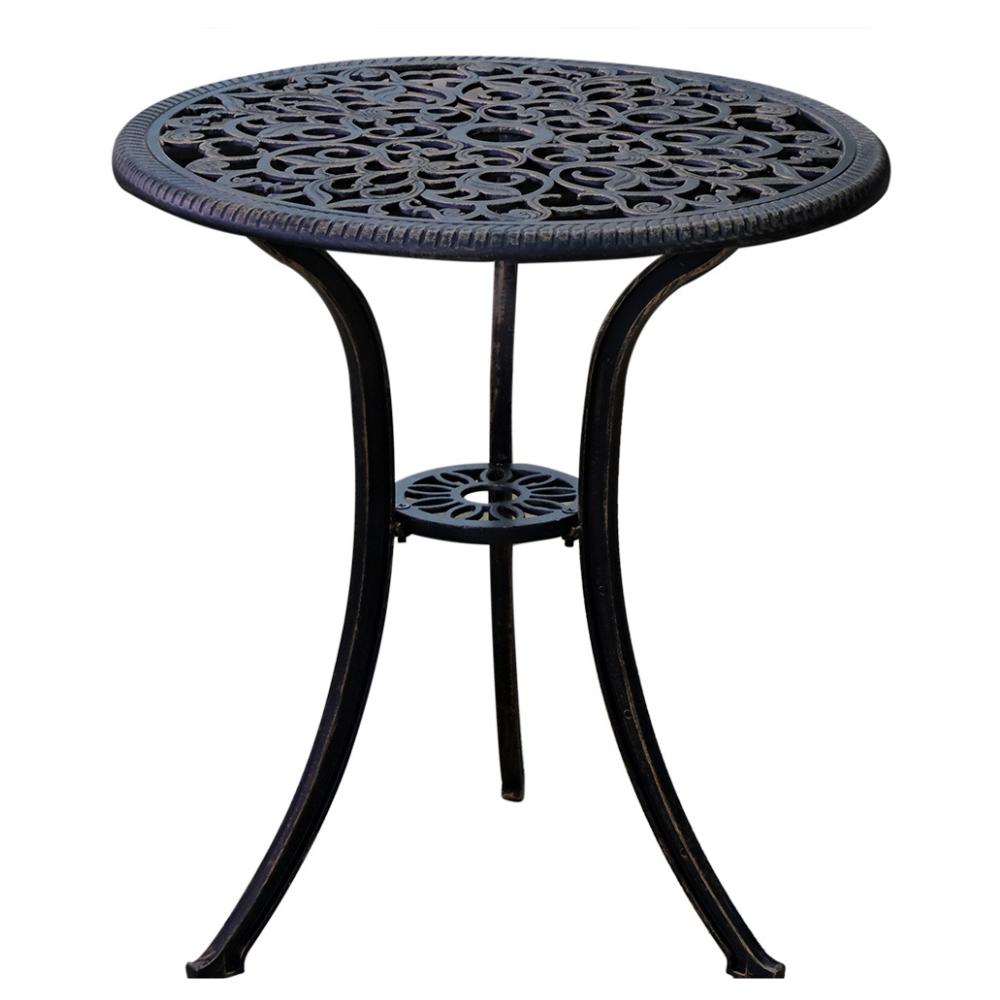 Casa Fiora Cast Aluminum Brown Balcony Set