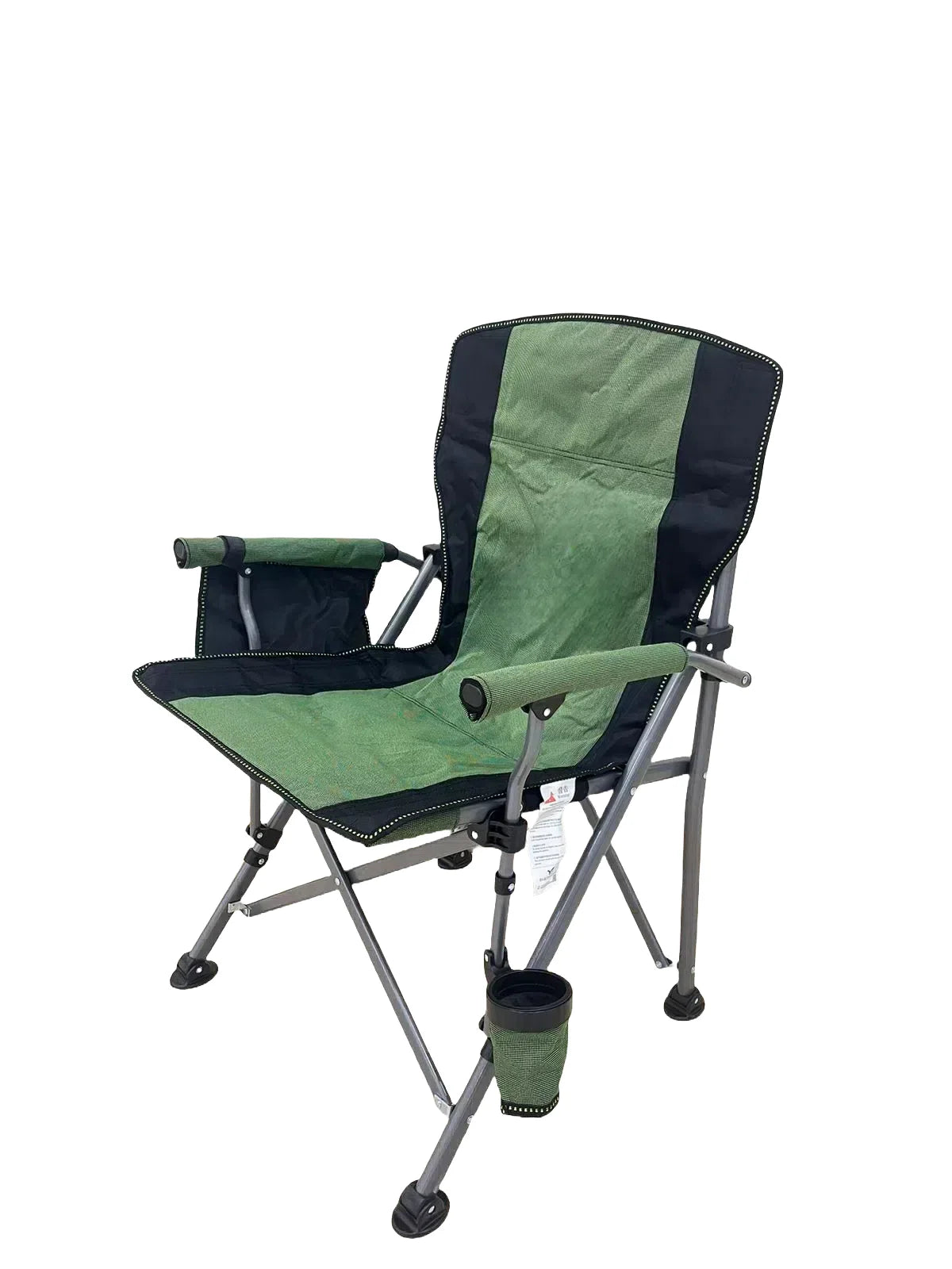 Casa Fiora Portable Camping Folding Chair with Cup Holder and Carry Bag