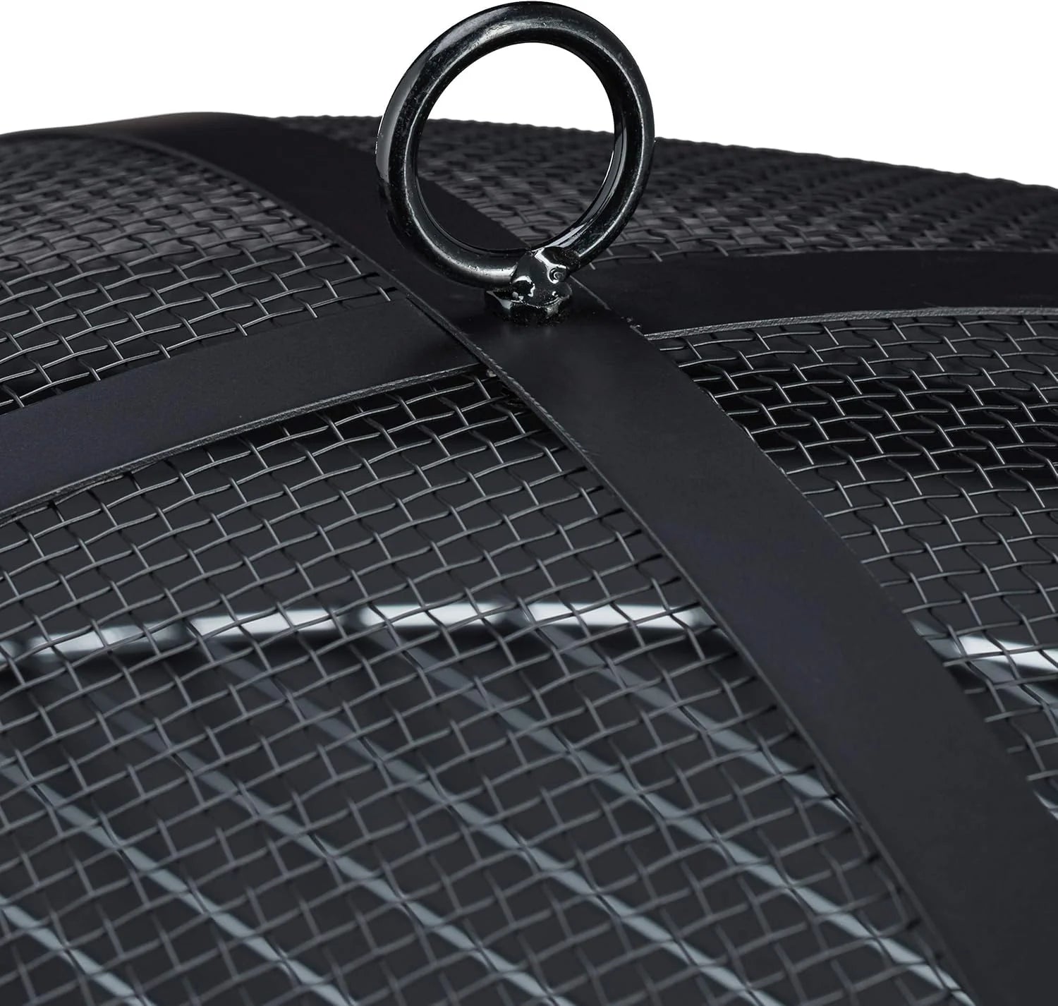 Outdoor Garden Fire Pit Camping BBQ Round Table Stove Black