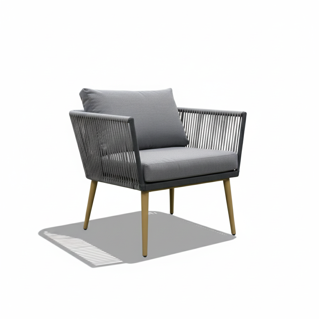 Casa Fiora 7 Seater Rope Design Lounge Set