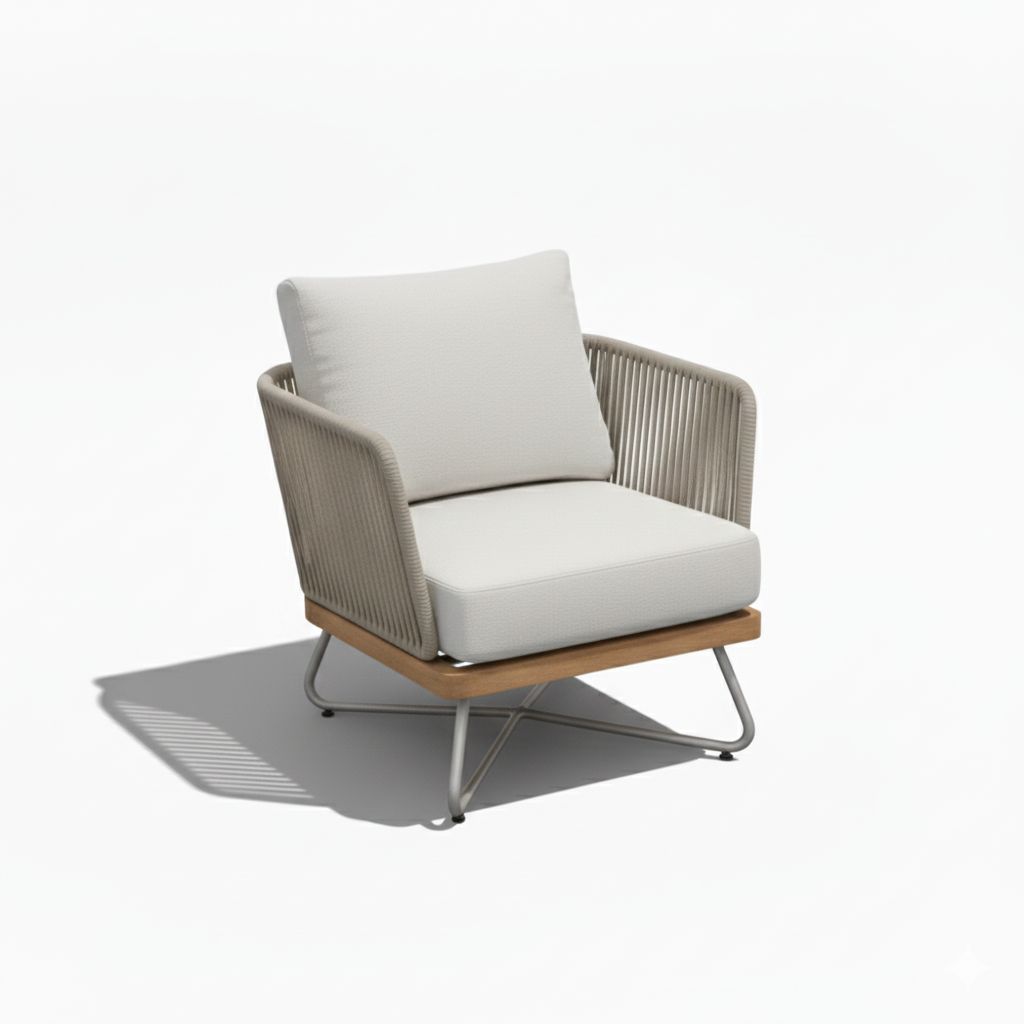 Casa Fiora 7-Seater Aluminum Outdoor Lounge Set