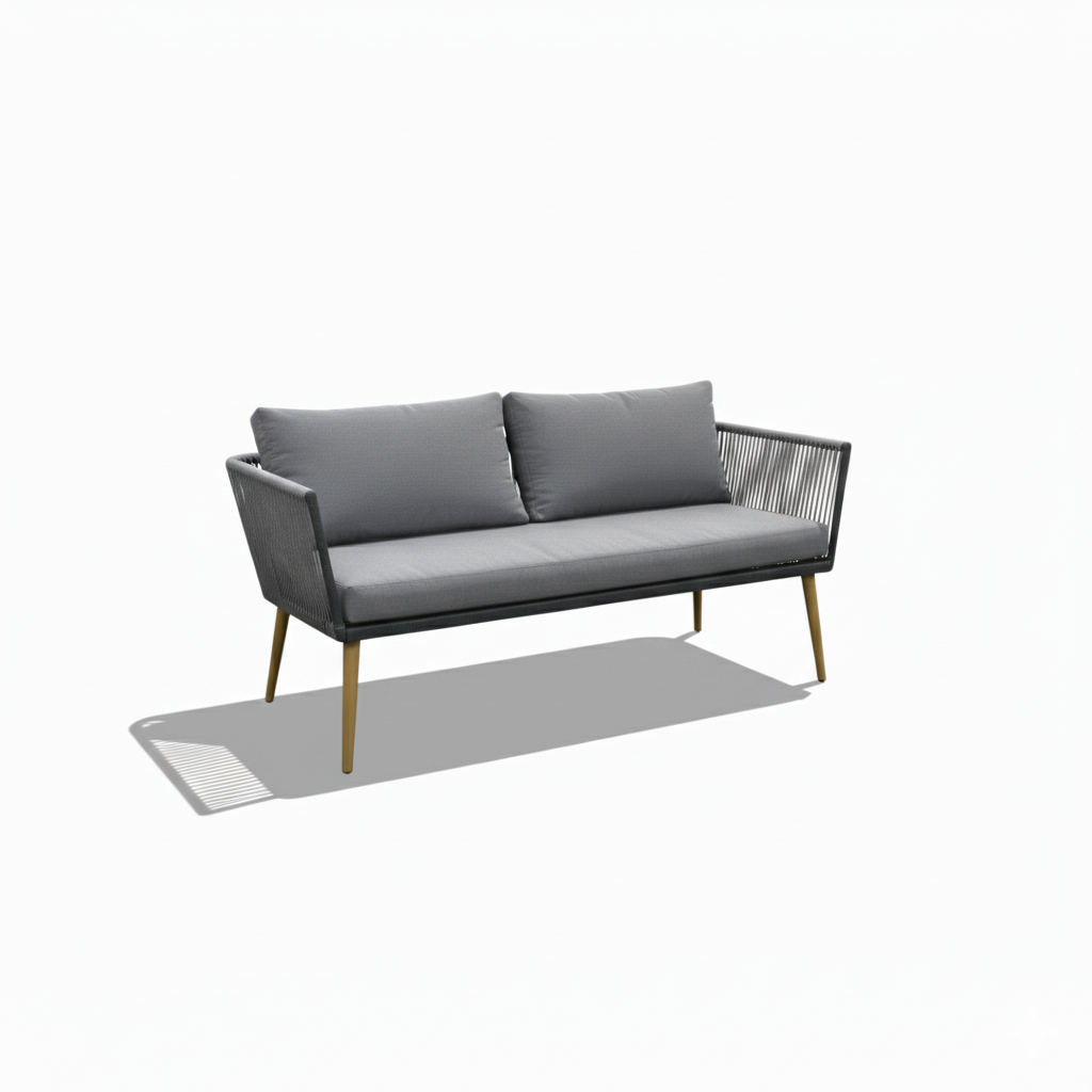 Casa Fiora 7 Seater Rope Design Lounge Set