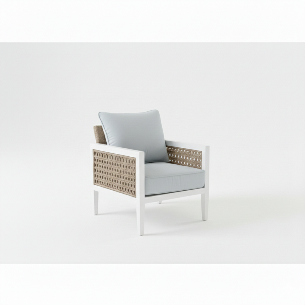 Casa Fiora4 Seater Aluminum Rattan Lounge Set