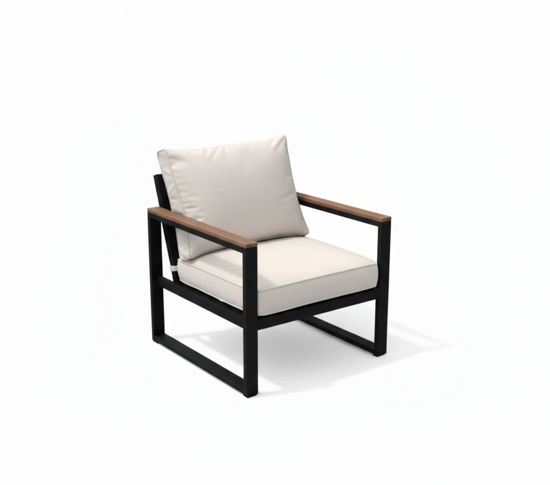 Casa Fiora Modern 6-Piece Outdoor Conversation Set