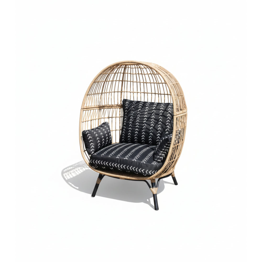 Oversize Wicker Egg Chair
