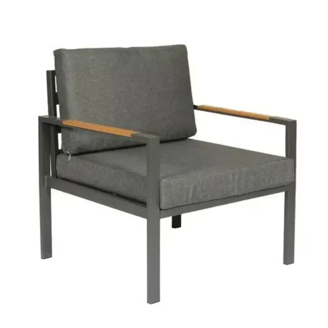 CasaFiora  Aluminum 4 Seater Outdoor Lounge Sofa Set