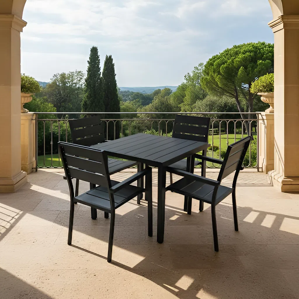 Casa Fiora Stylish Outdoor Table for Balcony & Backyard