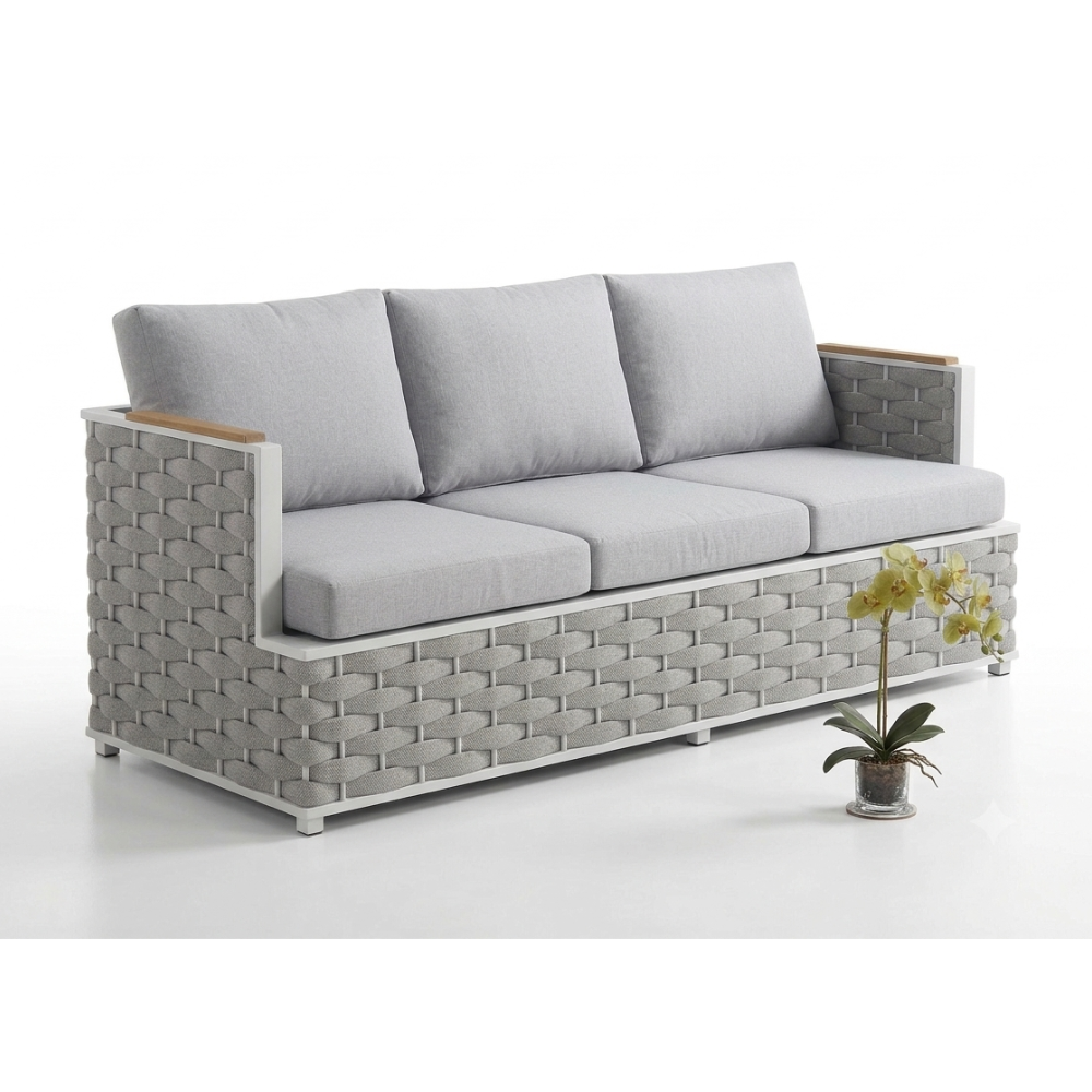 Casa Fiora 5_Seaters Rope Style Aluminum Sofa