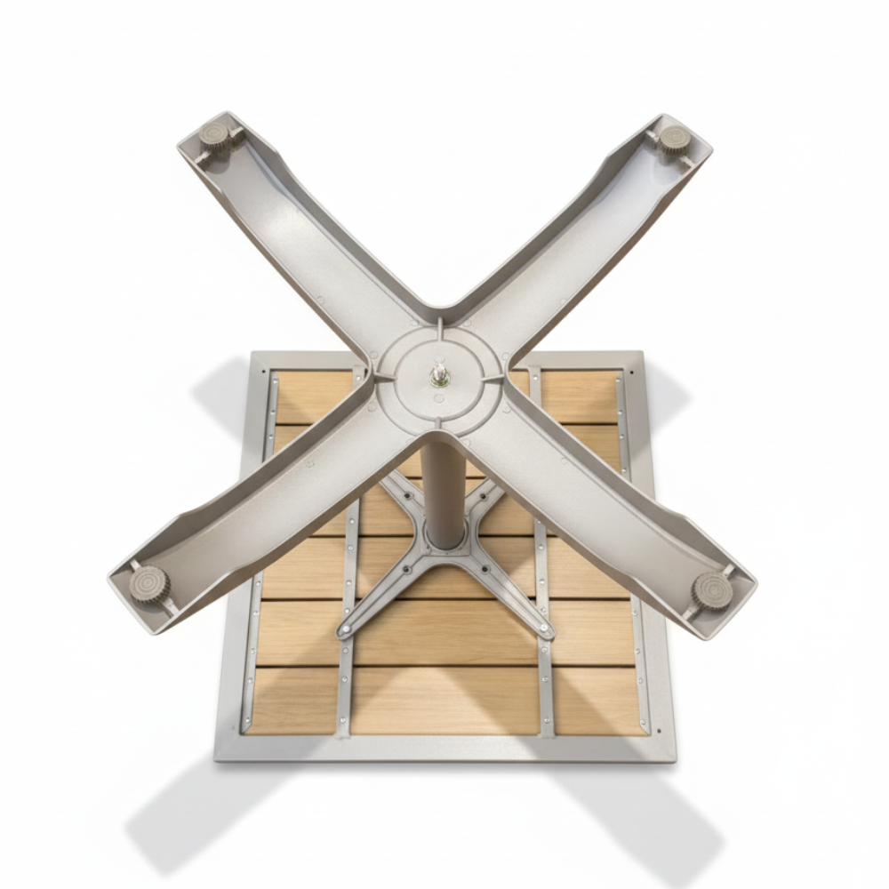 CasaFiora LuxeAlu WPC Outdoor Dining Table