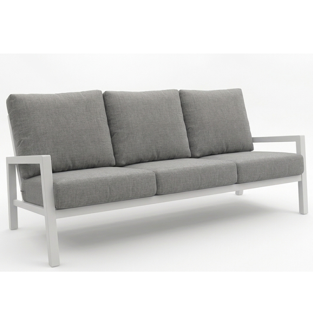 Casa Fiora Modern Aluminum Outdoor Lounge Set-7 Seaters