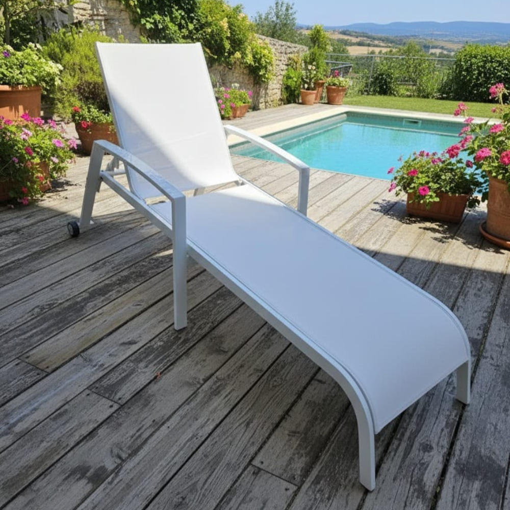 Casa Fiora Beach Or Pool Chair With Armrests