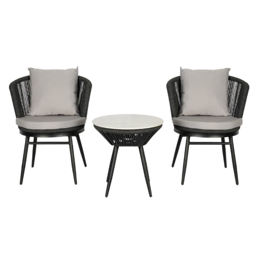 Casa Fiora Outdoor Balcony Set-Grey Color