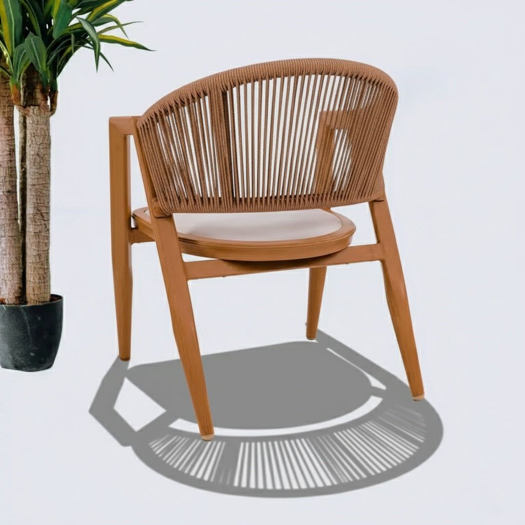 Casa Fiora Aluminum Alloy 4-Seater Outdoor Dining Set