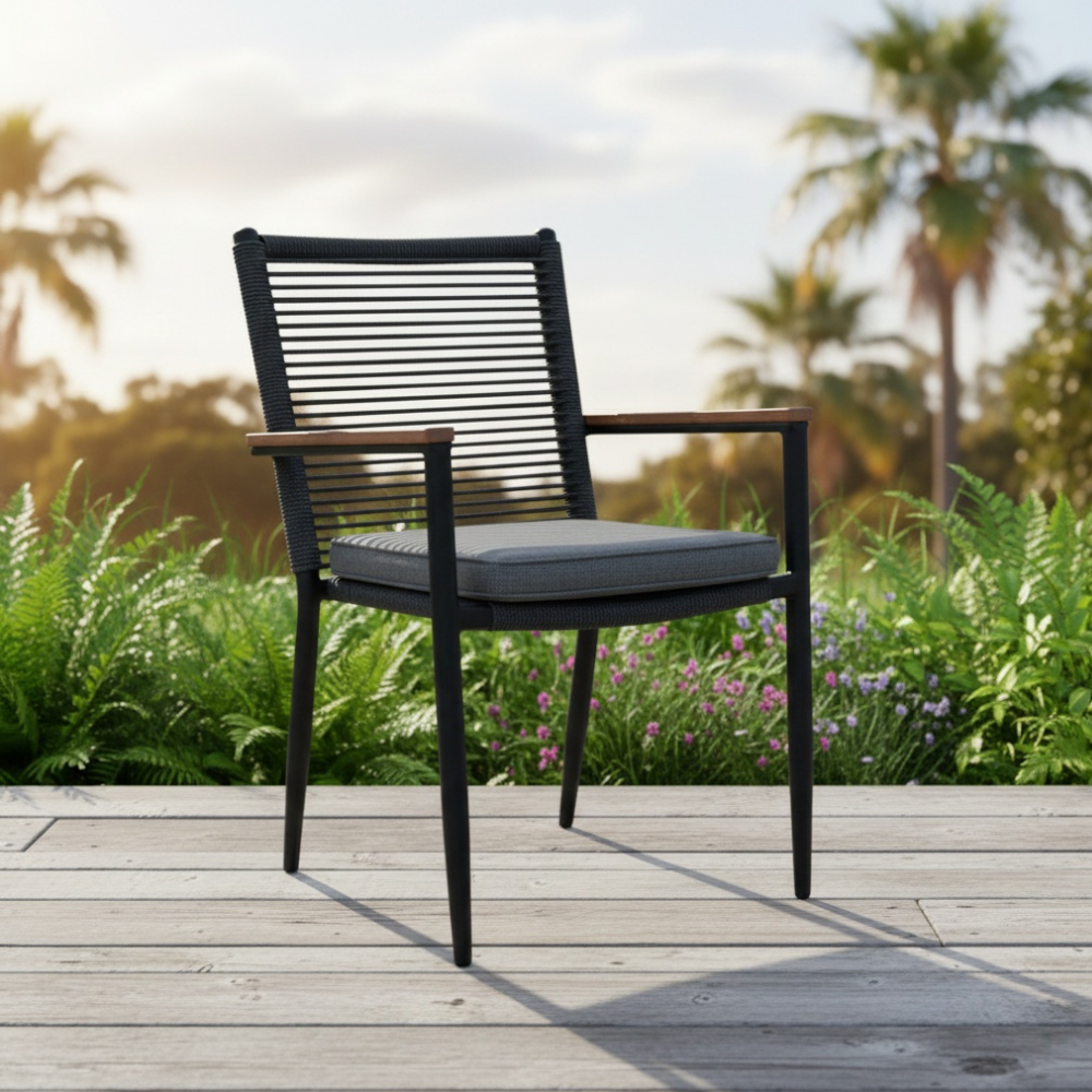 Casa Fiora Outdoor Aluminum Dining Chair