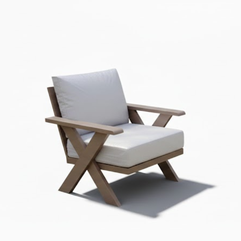 Fiors 9-Seater Outdoor Aluminum Sofa