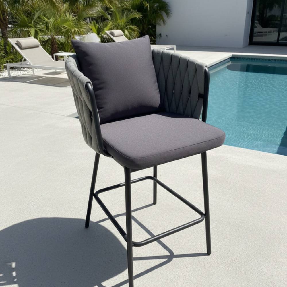 Casa Fiora Modern Outdoor Bar Chair